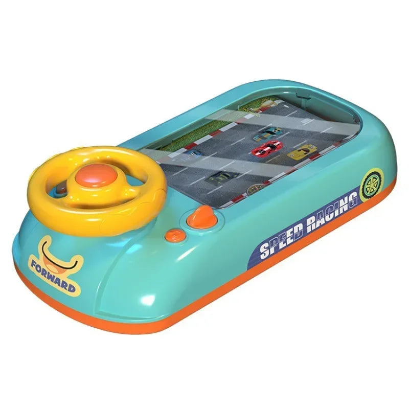 Interactive Steering Wheel for Kids, Driving Steering Wheel Toy, Simulated Driving Racing Car