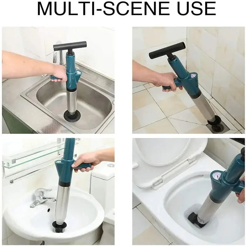 Multi-scene use of high-pressure plunger