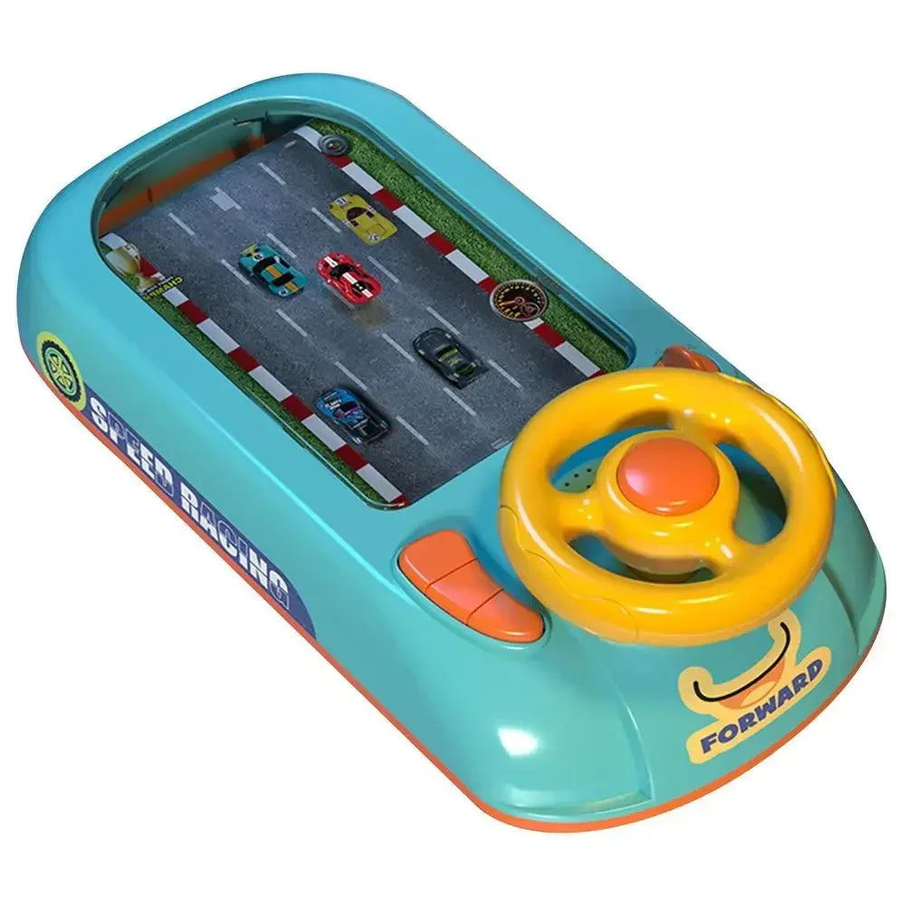 Steer Joy Driving, Steerjoy Driving Simulator, Kids Steering Wheel for Car Backseat, Musical Steering Wheel Toys for Boys 4-6
