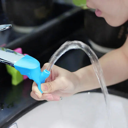 Sink Faucet Extension for Easy Hand Washing - Designed for children and small hands.