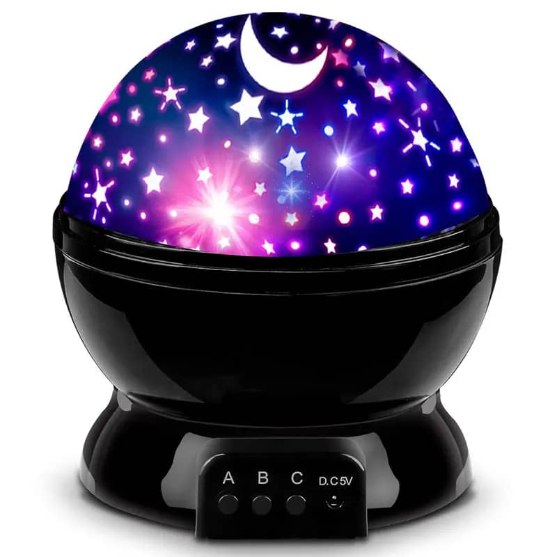 StarKids night light projector with starry sky design