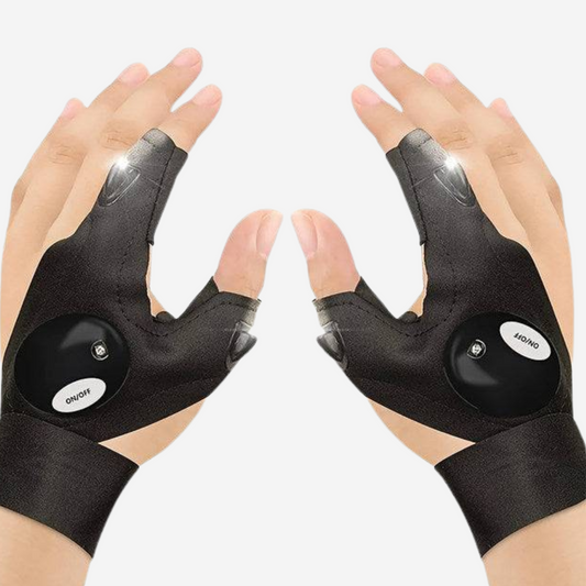 Flashlight gloves